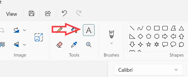 How to add fonts to Microsoft Paint Picture 3