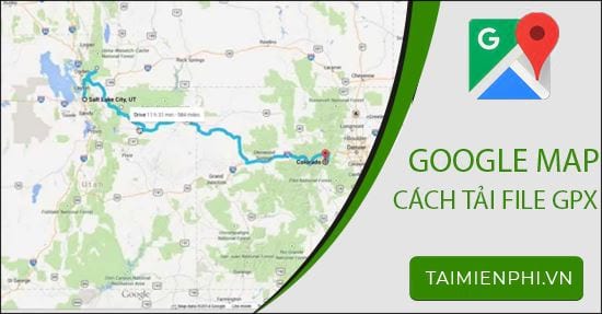 Picture 1 of How to add GPX files to Google Maps