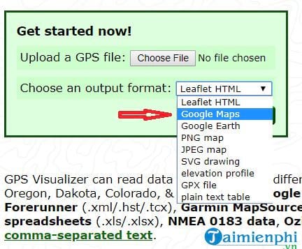 Picture 3 of How to add GPX files to Google Maps