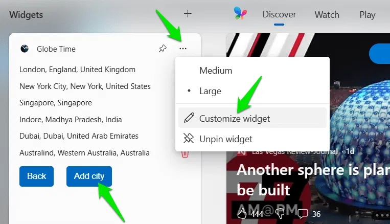 How to add multiple clocks for different time zones in Windows Picture 9