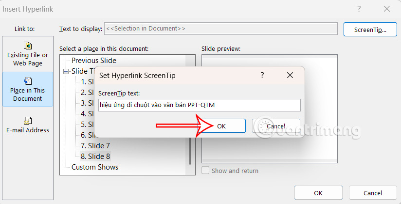 How to Add Hover Text Effects in PowerPoint Picture 3