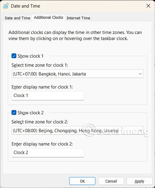 How to Add Multiple Clocks to the Windows 11 Taskbar Picture 5