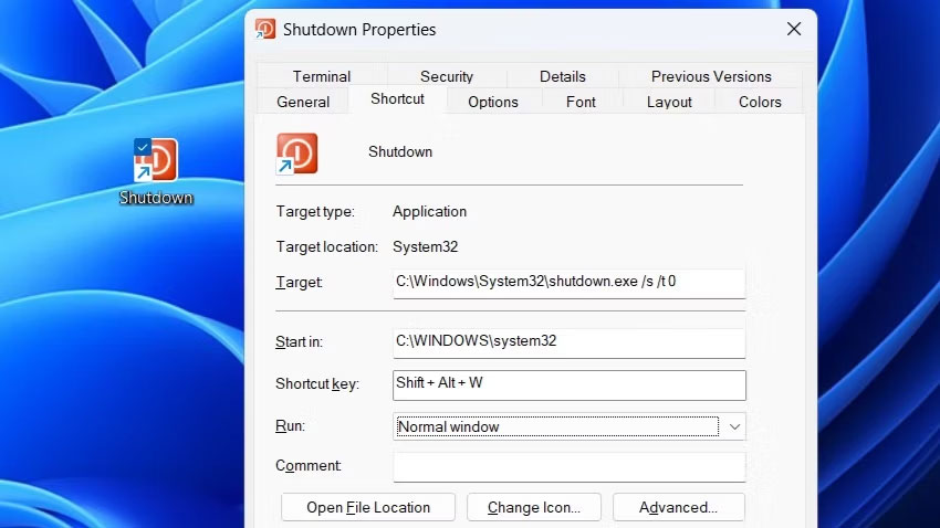 How to add Shutdown desktop shortcut in Windows 11 Picture 3
