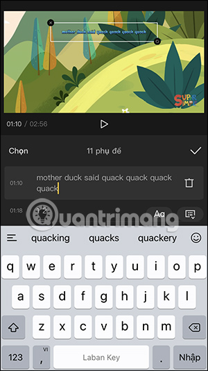 Picture 12 of How to add subtitles and lyrics automatically on CapCut