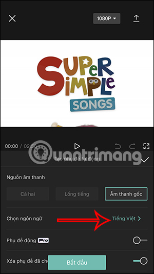 Picture 4 of How to add subtitles and lyrics automatically on CapCut