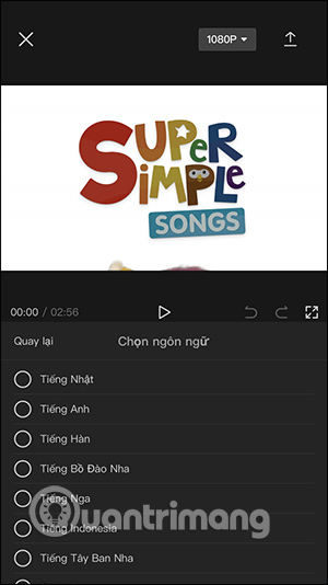 Picture 5 of How to add subtitles and lyrics automatically on CapCut
