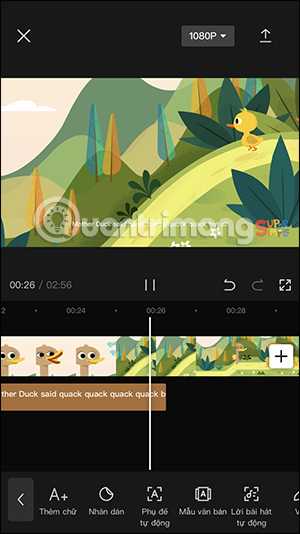 Picture 7 of How to add subtitles and lyrics automatically on CapCut