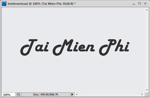 Picture 2 of How to add subtle text for a unique touch using Photoshop