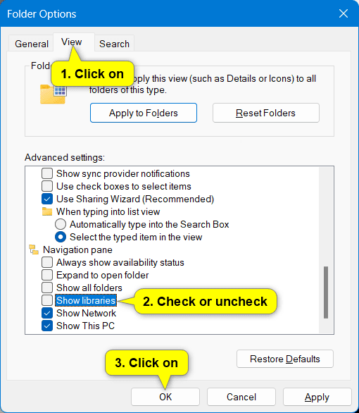 How to Add/Remove Libraries in File Explorer Windows 11 Picture 2