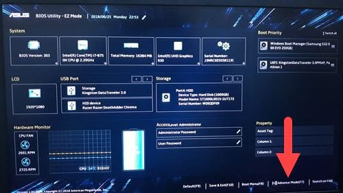 How to adjust BIOS on Asus laptop to BOOT from USB Picture 3