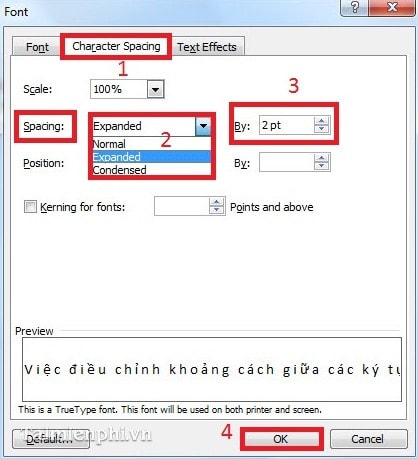 Picture 11 of How to adjust character spacing in Word (latest standard)