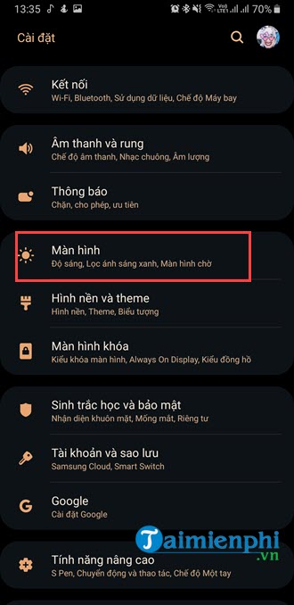 Picture 3 of How to adjust font size and style on a Samsung phone.