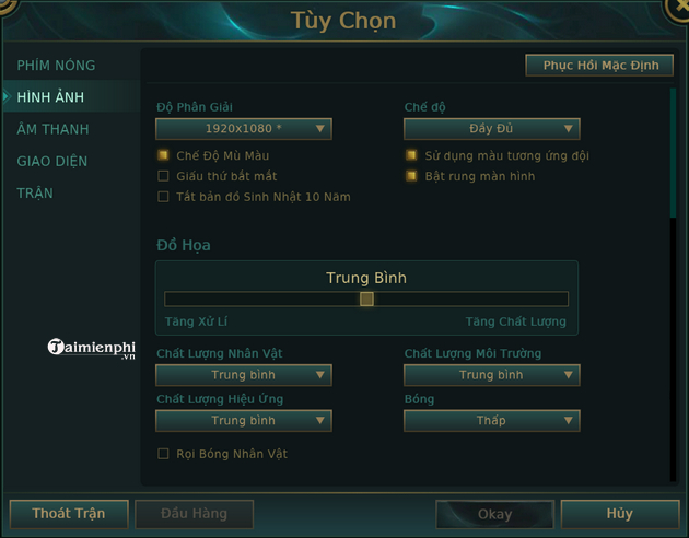 How to adjust full and minimize League of Legends screen Picture 3