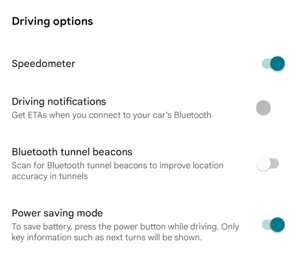 Picture 1 of How to adjust Google Maps settings to save battery power.