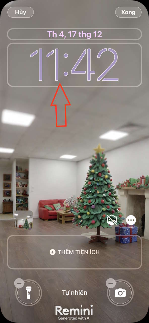 How to customize the Liquid Glass lock screen clock on iPhone Picture 2