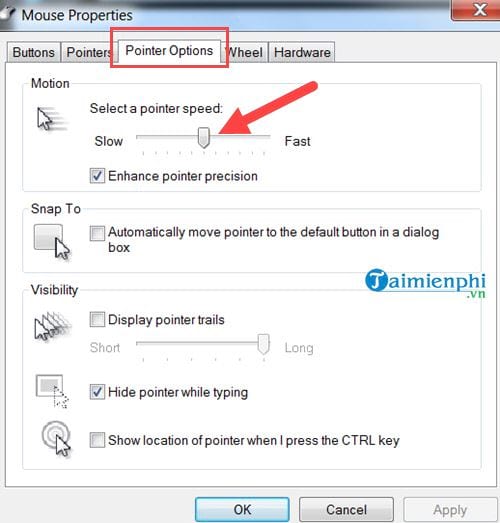 Picture 12 of How to adjust mouse speed on Windows 10, 8, and 7 computers.