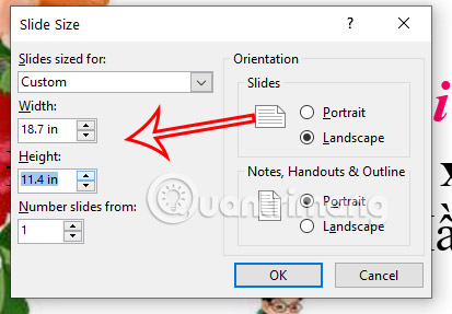 How to adjust PowerPoint slide ratio and size Picture 6