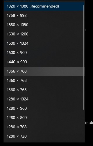 How to adjust screen resolution on Win 10 for laptops and computers Picture 4