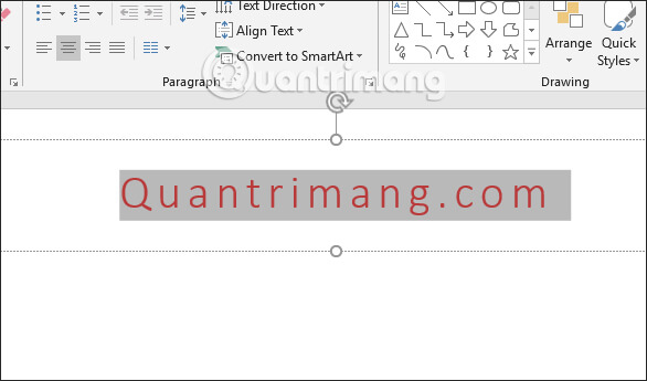 How to adjust text spacing on PowerPoint - Keep the text width the same Picture 3