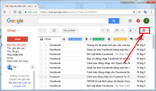 Picture 1 of How to automatically delete spam emails on Gmail, delete spam messages.
