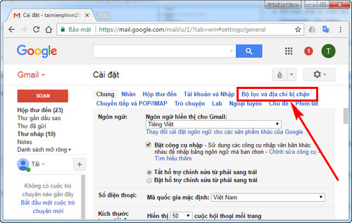 Picture 3 of How to automatically delete spam emails on Gmail, delete spam messages.
