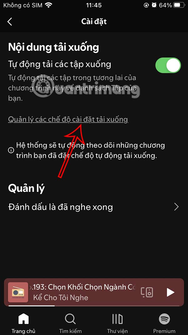 How to automatically download Podcasts on Spotify Picture 8