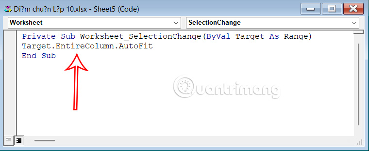 How to adjust auto width on Excel Picture 3