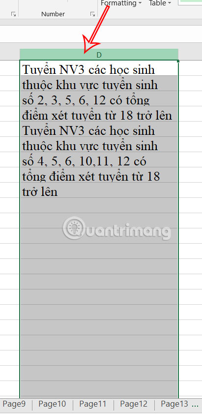How to adjust auto width on Excel Picture 4