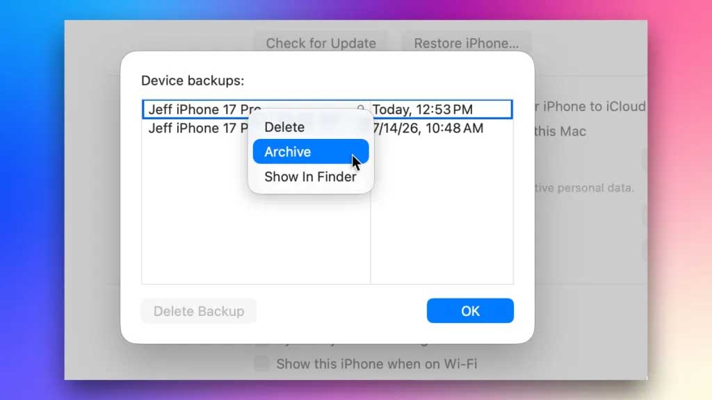 How to back up your iPhone before installing iOS 27 Picture 3