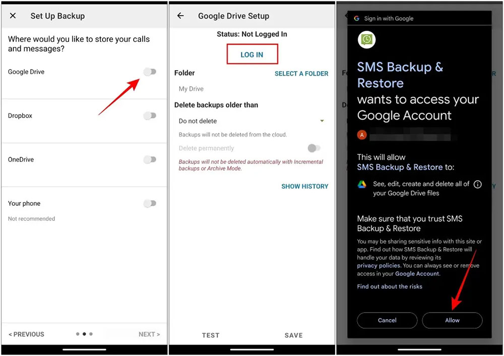 How to backup Google Messages messages - TipsMake.com