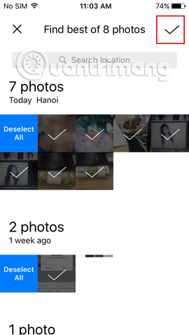 How to batch edit photos on iPhone? - Using free Picky app Picture 19