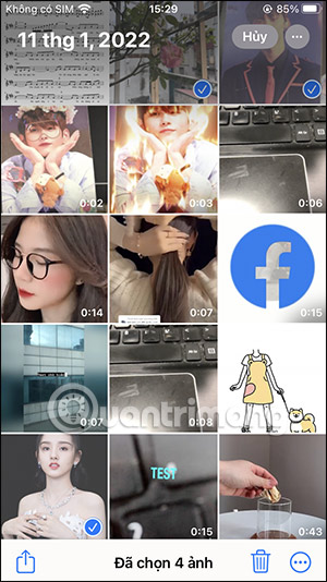 How to batch edit photos on iPhone? - Using free Picky app Picture 9