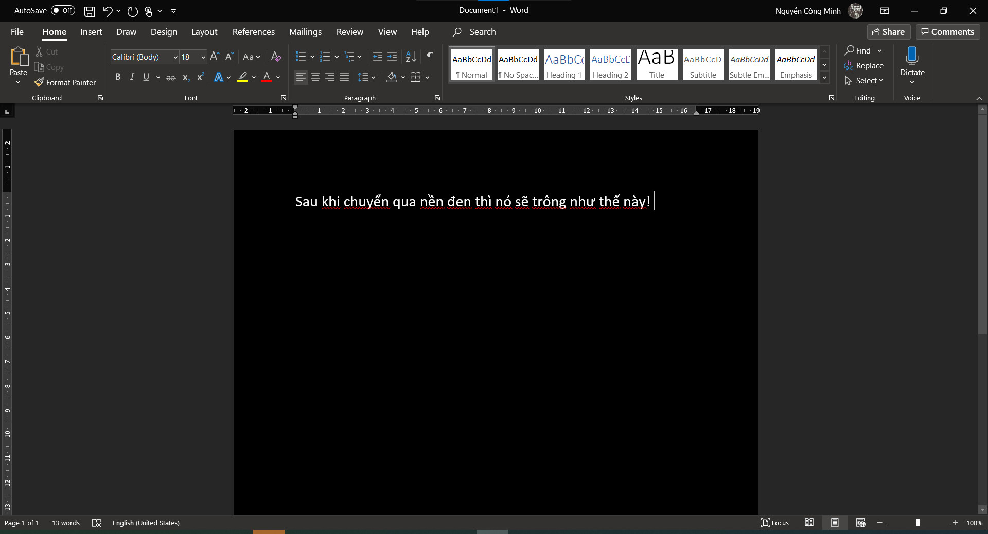 How to black out everything on Windows 10 Picture 4