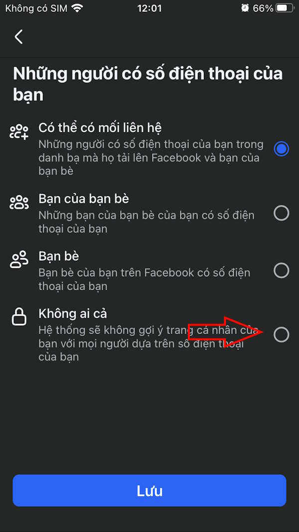 How to block Facebook search by phone number Picture 4