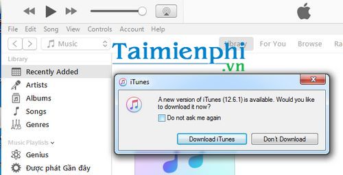 Picture 1 of How to block iTunes from asking for updates, prevent iTunes from prompting for updates.