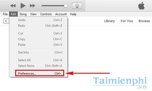 Picture 3 of How to block iTunes from asking for updates, prevent iTunes from prompting for updates.