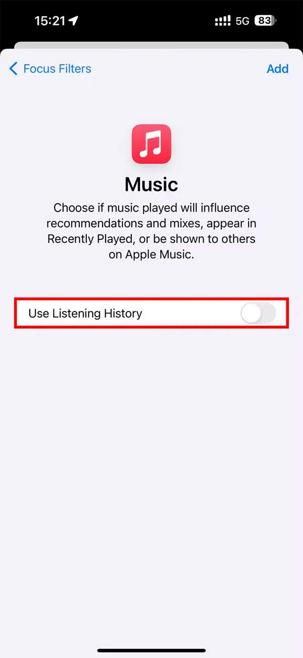 How to Block Someone from Changing Your Apple Music Recommendations Picture 3