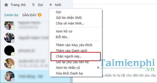 How to block Skype friends effectively, avoid being bothered Picture 5