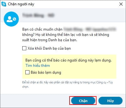 How to block Skype friends effectively, avoid being bothered Picture 6