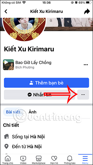Picture 1 of How to block someone else on Facebook using your phone or computer.