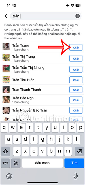 Picture 12 of How to block someone else on Facebook using your phone or computer.