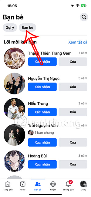 Picture 5 of How to block someone else on Facebook using your phone or computer.