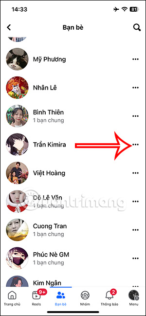Picture 6 of How to block someone else on Facebook using your phone or computer.