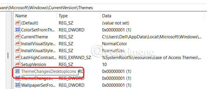 How to block themes from changing icons on Windows 11 screen Picture 5