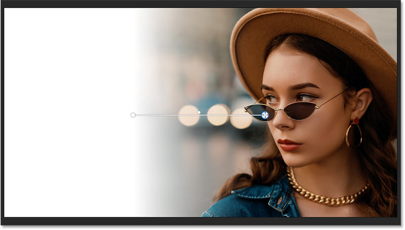How to blur an image to a background color in Photoshop quickly with Live Gradients Picture 22