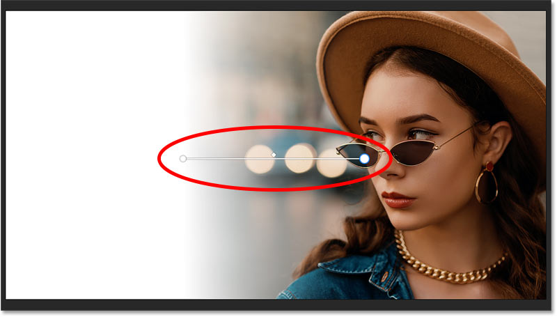 How to blur an image to a background color in Photoshop quickly with Live Gradients Picture 24