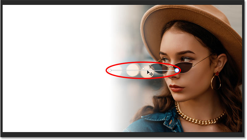 How to blur an image to a background color in Photoshop quickly with Live Gradients Picture 26