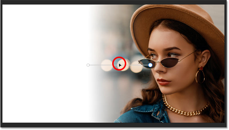 How to blur an image to a background color in Photoshop quickly with Live Gradients Picture 27