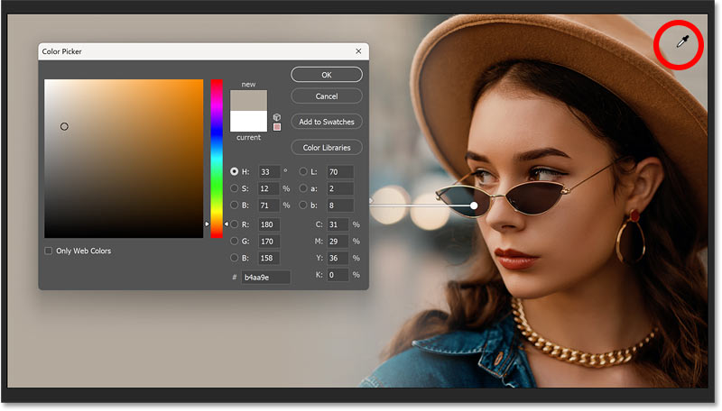 How to blur an image to a background color in Photoshop quickly with Live Gradients Picture 38