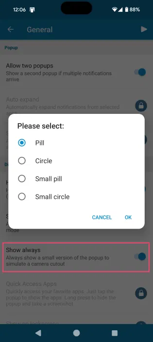 How to bring Dynamic Island to Android phone Picture 25